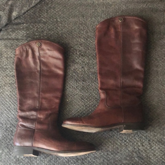 Shoes - Size 10 Tall Frye Boots Brown lightly worn